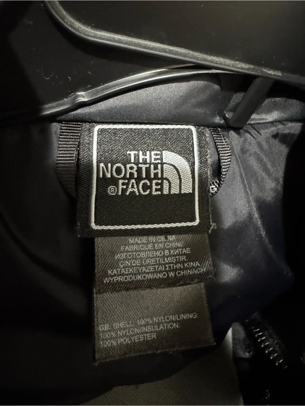 The North Face Black Men's Waterproof Hooded Rain Jacket HyVent